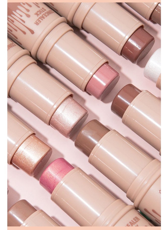 HelloKiss Radiant Glow Powder Blush for Women – Long-Lasting, Smooth Blend, Natural & Vibrant Finish - Image 5